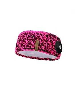 Headband Twotone black-pink Headband Twotone black-pink