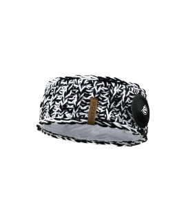Headband Twotone black-white Headband Twotone black-white