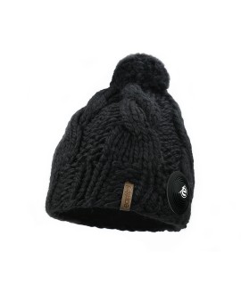 Plait Regular Beanie black Plait Regular Beanie black