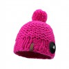 Striped Beanie pink