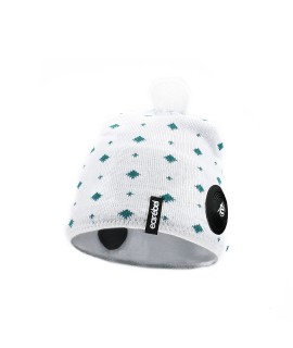 Cadera Beanie white-turquoise Cadera Beanie white-turquoise